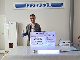 proKANAL Spende an KIM Spenden für die Stiftung Kinderheim St. Michael