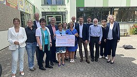 Spendenübergabe